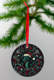 Oakhart Santa Dragon Christmas Ornament 2 | Angel Clothing