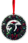 Oakhart Santa Dragon Christmas Ornament 3 | Angel Clothing