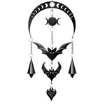 Alchemy Gothic Evilution Moon Phase Wind Chime | Angel Clothing