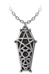 Alchemy Hex Coffin Pendant | Angel Clothing