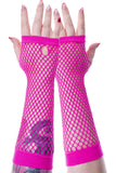 Andar Pink Mesh Gloves | Angel Clothing