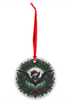 Oakhart Bat Wreath Christmas Ornament | Angel Clothing