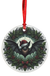 Oakhart Bat Wreath Christmas Ornament | Angel Clothing