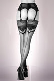 Black Secret BS128 Hold Ups | Angel Clothing