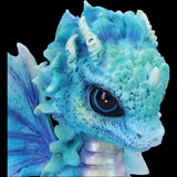 Blue Poppy Flower Dragon Figurine | Angel Clothing