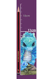 Blue Poppy Flower Dragon Figurine | Angel Clothing