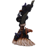 Broomstick Kindle Witchy Black Cats Ornament | Angel Clothing