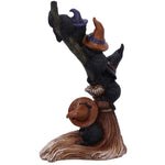 Broomstick Kindle Witchy Black Cats Ornament | Angel Clothing