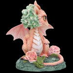 Carnation Flower Dragon Figurine | Angel Clothing