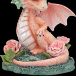 Carnation Flower Dragon Figurine | Angel Clothing