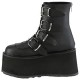 DemoniaCult DAMNED 105 Black Boots | Angel Clothing