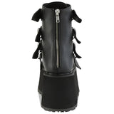 DemoniaCult DAMNED 105 Black Boots | Angel Clothing