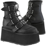 DemoniaCult DAMNED 105 Black Boots | Angel Clothing