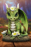 Freesia Flower Dragon Figurine | Angel Clothing