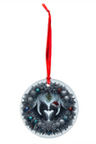 Oakhart Twin Dragons Christmas Ornament | Angel Clothing