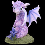 Iris Flower Dragon Figurine | Angel Clothing