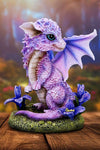 Iris Flower Dragon Figurine | Angel Clothing