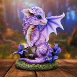 Iris Flower Dragon Figurine | Angel Clothing