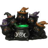 Kindles Potion LED Cats and Cauldron | Angel Clothing