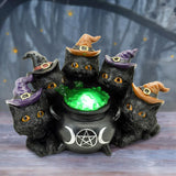 Kindles Potion LED Cats and Cauldron | Angel Clothing