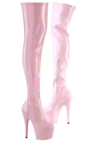 Pleaser ADORE-3000HWR Boots Pink | Angel Clothing