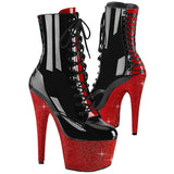 Pleaser Bejeweled 1020FH-7 Ankle Boots | Angel Clothing