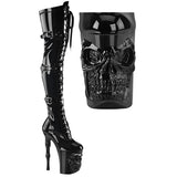 Pleaser Rapture 3028 Patent Boots | Angel Clothing