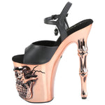 Pleaser Rapture 809-LT Copper Shoes | Angel Clothing