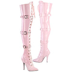 Pleaser SEDUCE 3028 Boots Pink | Angel Clothing