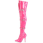 Pleaser SEDUCE 3028 Boots Pink | Angel Clothing