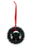 Oakhart Santa Cat Christmas Ornament | Angel Clothing