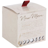 New Moon Wild Orange Manifestation Crystal Chip Candle | Angel Clothing