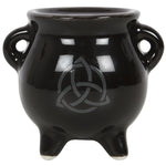 Triquetra Cauldron Ceramic Incense Holder | Angel Clothing