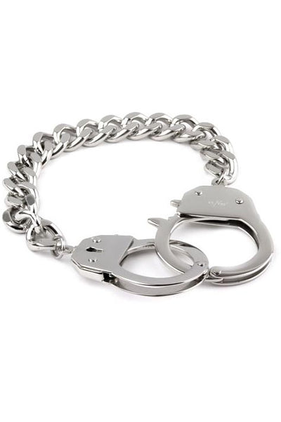 Stainless steel sale handcuff bracelet