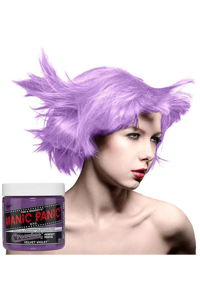 Violet on sale hair dye